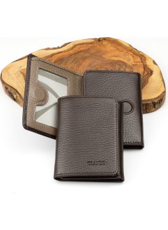 Grande 1414 Genuine Leather Magnetic Personalized Men's Wallet  - Image 3