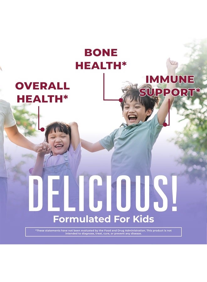 MaryRuth Organics Kids Vitamins by MaryRuth's | USDA Organic | Kids Multivitamin Gummies for Ages 4+ | Vegan | Non-GMO | Only 2 Gummies a Day | 60 Count  - Image 2