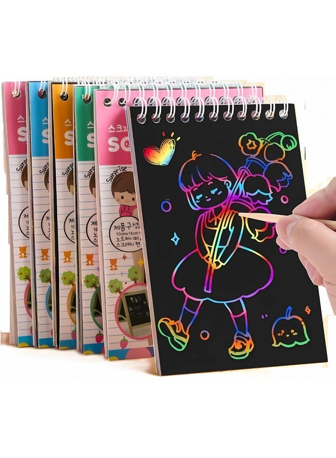 سيلي مي دفاتر رسم سحرية للأطفال مكونة من 20 قطعة - هدايا إرجاع لحفلات أعياد الميلاد للأطفال - أفضل هدايا إرجاع عيد الميلاد للأطفال بكميات كبيرة - مجموعة رسم سحرية، كتاب أنشطة الرسم، كتب خربشات - دفتر ملاحظات خدش - Image 2