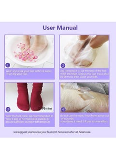 efero Lavender Peeling and Exfoliating Pedicure Foot Mask 1 PCs  - Image 4