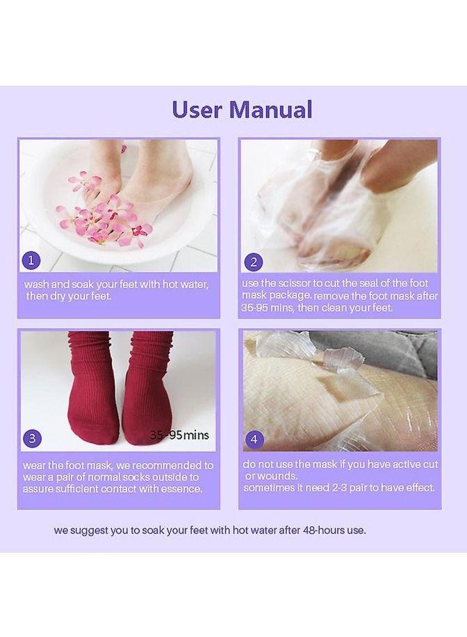 efero Lavender Peeling and Exfoliating Pedicure Foot Mask 1 PCs - Image 4