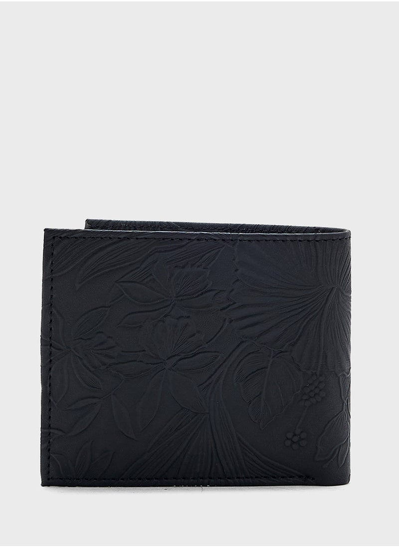 Robert Wood - Textured Bi-Fold Wallet - Image 1