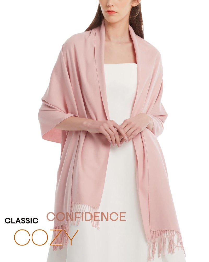 FURTALK Pashmina Shawls and Wraps for Evening Dress Women's Scarf Wedding Bride Bridesmaid Gifts Winter Scarves - Image 2