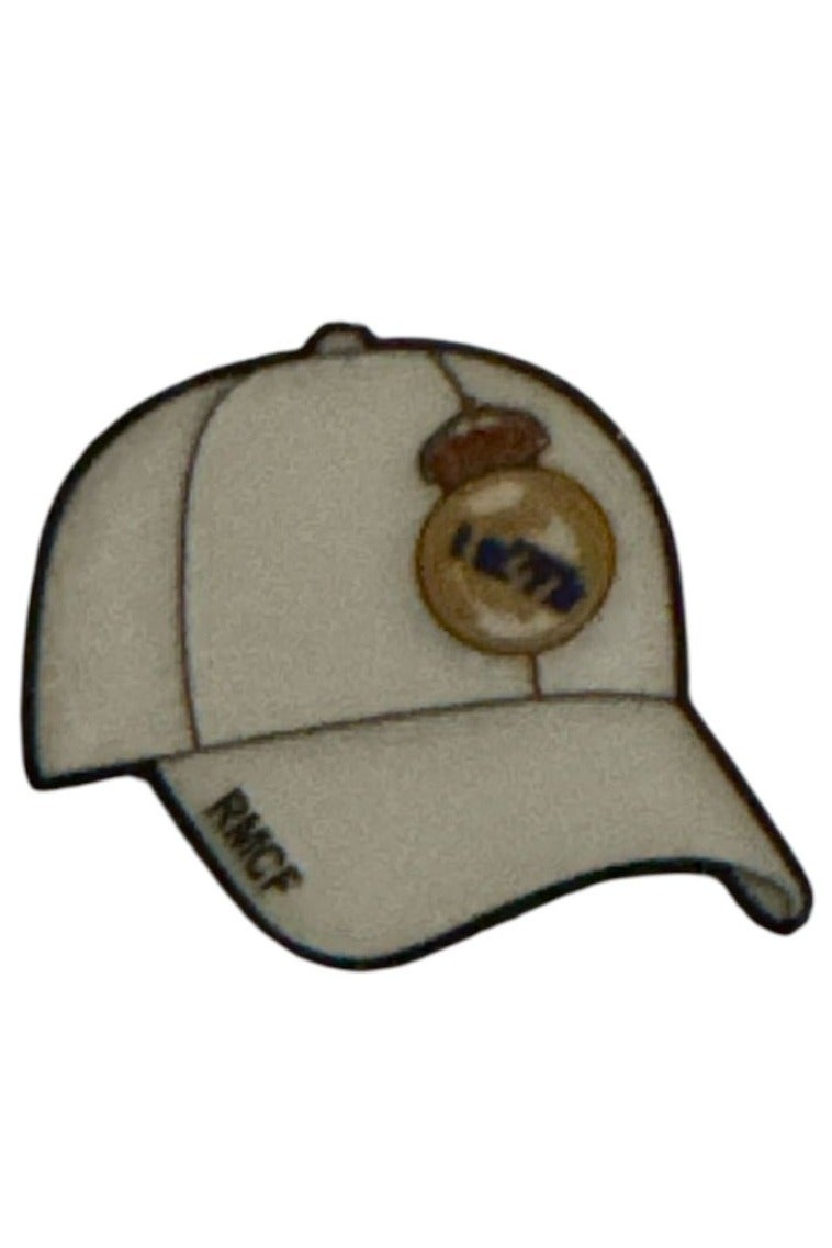 SFMW Metal sticker - in the shape of a hat with the Real Madrid club logo