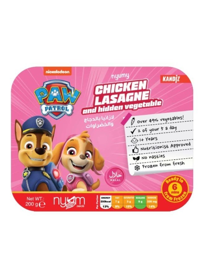 Lasagne Chicken & Vegetables - 200g