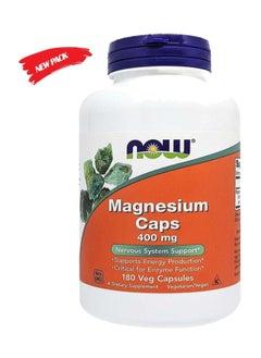 Magnesium 400 mg Capsules 180's