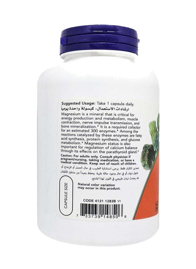 now - Magnesium 400 mg Capsules 180's - Image 1