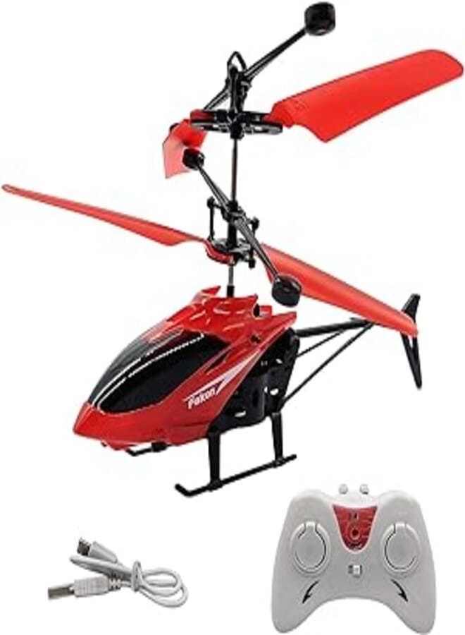 Induction Flying Exceed Helicopter Toy with Infrared Sensor, Flashing Light for Kids