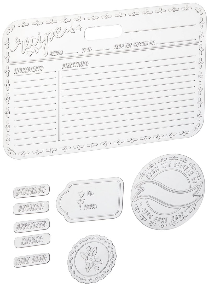 We R Memory Keepers 0633356037460 Printing Plate Letter Press-Home Made Set (11 Pieces) - Image 5