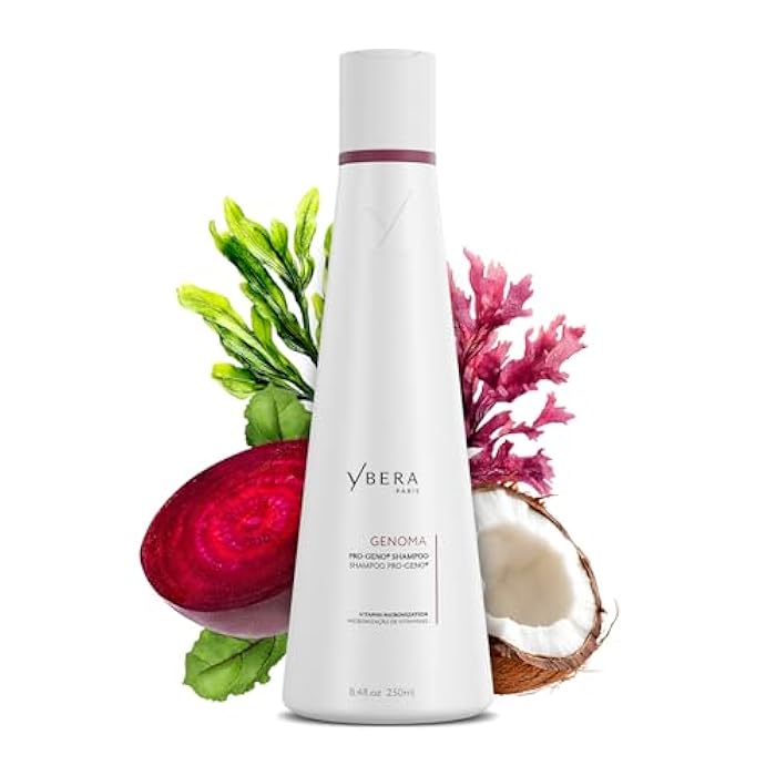 Ybera BOND REPAIR HAIR TREATMENT Genoma Pro-Geno Shampoo, Moisturizing Shampoo that works as Hydrating Shampoo as well, Ideal for Damaged Hair, Professional Hair Repair Formula, 250ml - Image 1