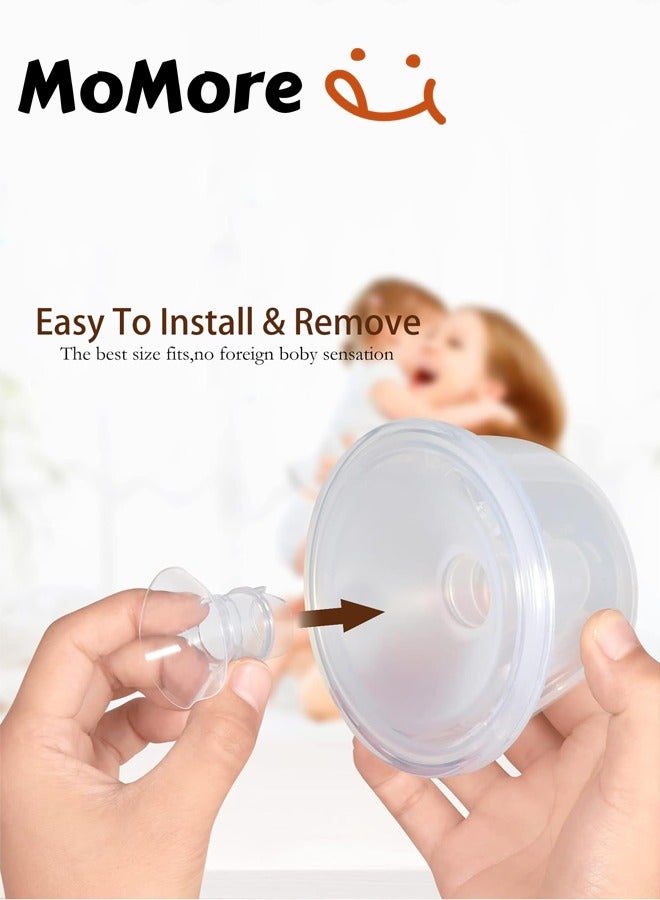 Momore 6 Piece Converter Practical Breast Pump Replacement Breast Pump Accessory Inserts Set - Image 5