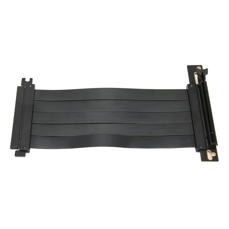 كابل رايزر PCIE 4.0 X16 بطول 40 سم للاتصال والاستخدام الفوري - امتداد بطاقة رسومات عالية السرعة لتثبيت وحدة معالجة الرسومات عموديًا، وبناء أجهزة الكمبيوتر - Image 3