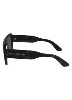 CALVIN KLEIN FULL RIM ACETATE MODIFIED RECTANGLE CALVIN KLEIN SUN CK24501S  5615 (341) KHAKI HAVANA  - Image 4