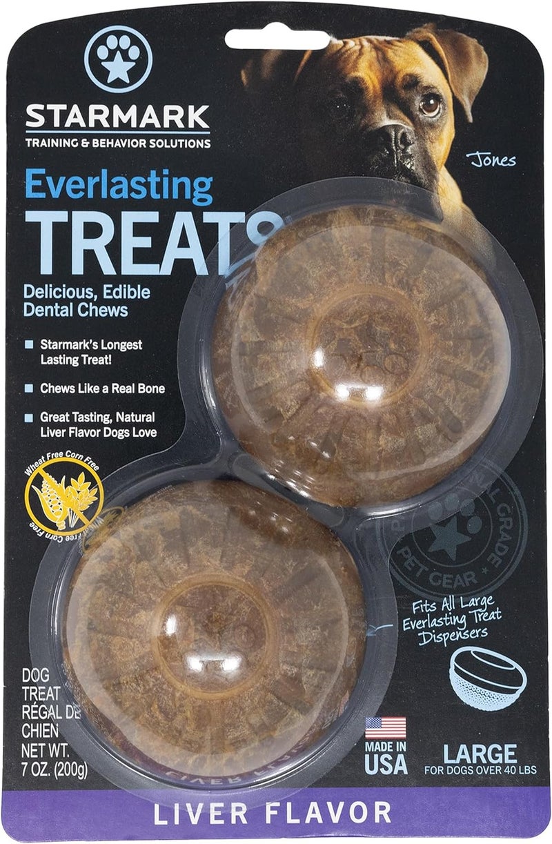 Starmark Everlasting Treat for Dogs - Liver Flavor, Large Size - Image 2