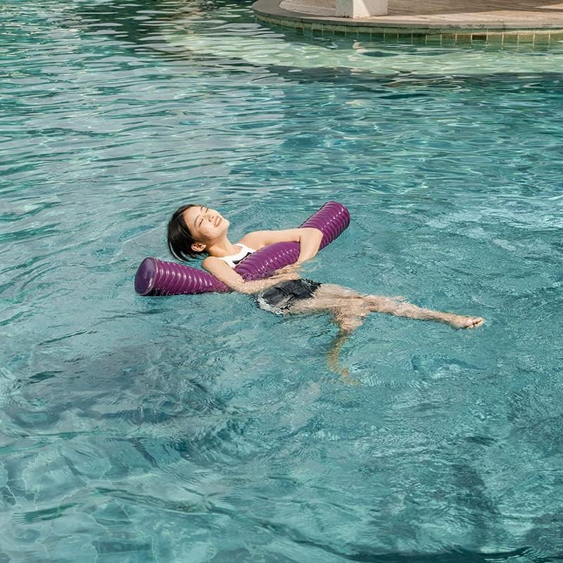 IMMERSA Jumbo Swimming Pool Noodles, Premium Soft Water-Based Vinyl Coating and UV Resistant Foam Noodles for Swimming and Floating, Lake Floats, Pool Floats for Adults and Kids. - Image 2