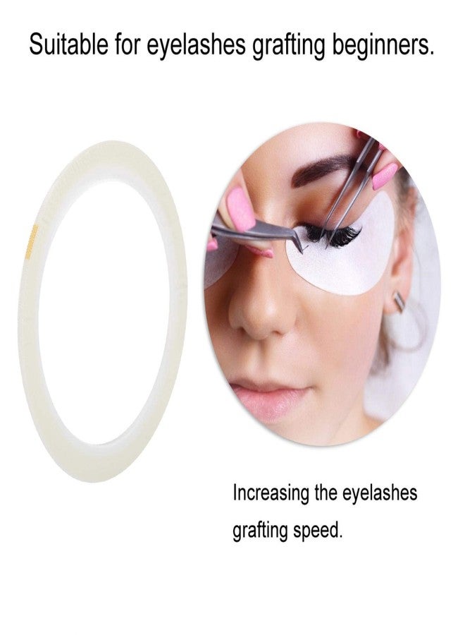 Brrnoo 10pcs Eyelash Extension Storage Card, Makeup Organizer False Eyelash Case For Women Display Stand, False Eyelash Fans Paper Card With Double Sided Tape - Image 2