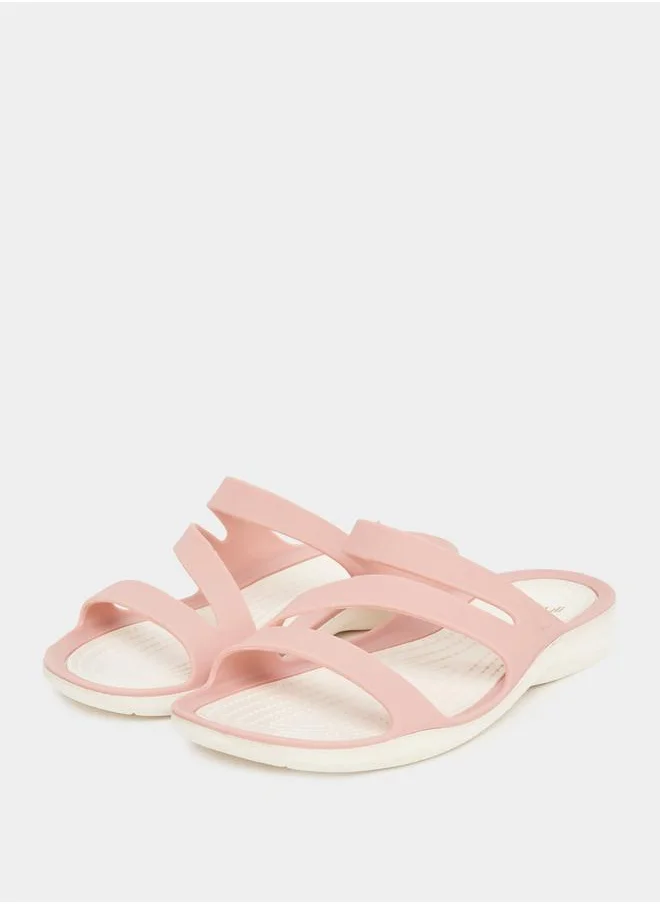 Styli Strappy Plain Slides