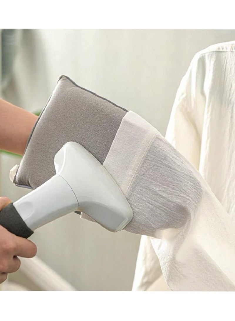 Ironing Gloves for Clothes Steamer Anti Steam Glove, Heat Resistant Small Ironing Board for Handheld Steamer, Waterproof Ironing Mitt with Finger Loop, Garment Steamer Accessories  - Image 1
