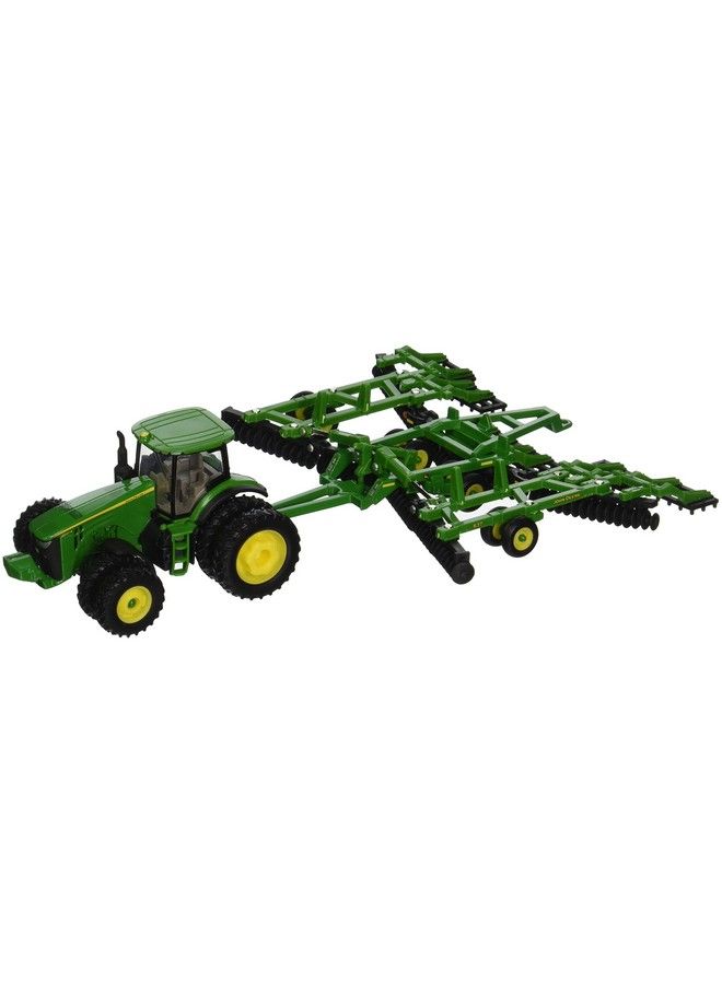 Ertl John Deere 8320R Tractor And Model 637 Disk Set (1:64 Scale) - Image 1