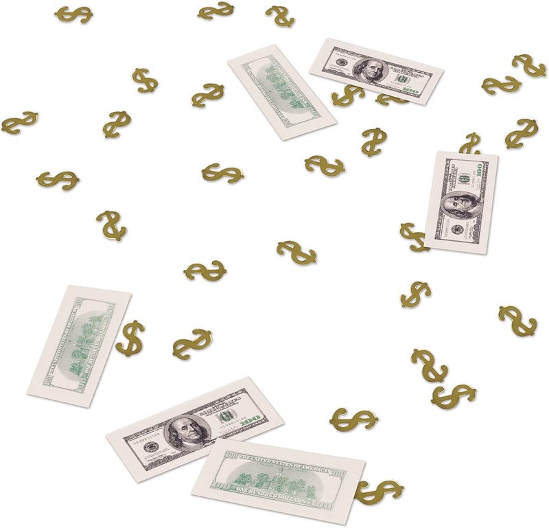 Beistle Big Bucks PrintFetti - Image 3