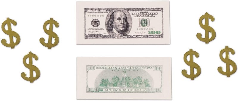 Beistle Big Bucks PrintFetti - Image 4