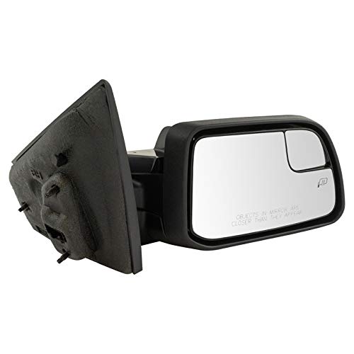 TRQ Passenger Side Power Heated Mirror Paint to Match with Spotter Glass Puddle Light Compatible with 2011-2014 Ford Edge FO1321455 - Image 4