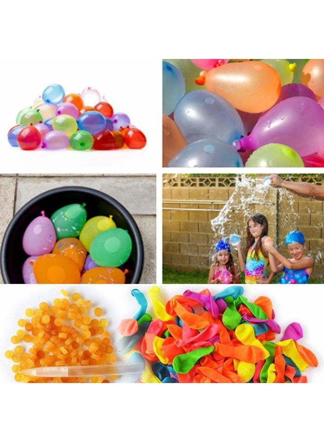 DH 1000 pcs Water Balloons Refill Kit for Water Sports Water Fight + 3 Refill Tools - Image 4