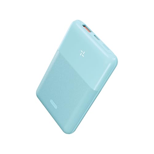 Geonix Helio C100 10000mAh Power Bank 22.5W | Ultra Slim| High Capacity Fast Charging Power Bank with USB-A to Type-C Cable, 1 Year Warranty, Blue - Image 1