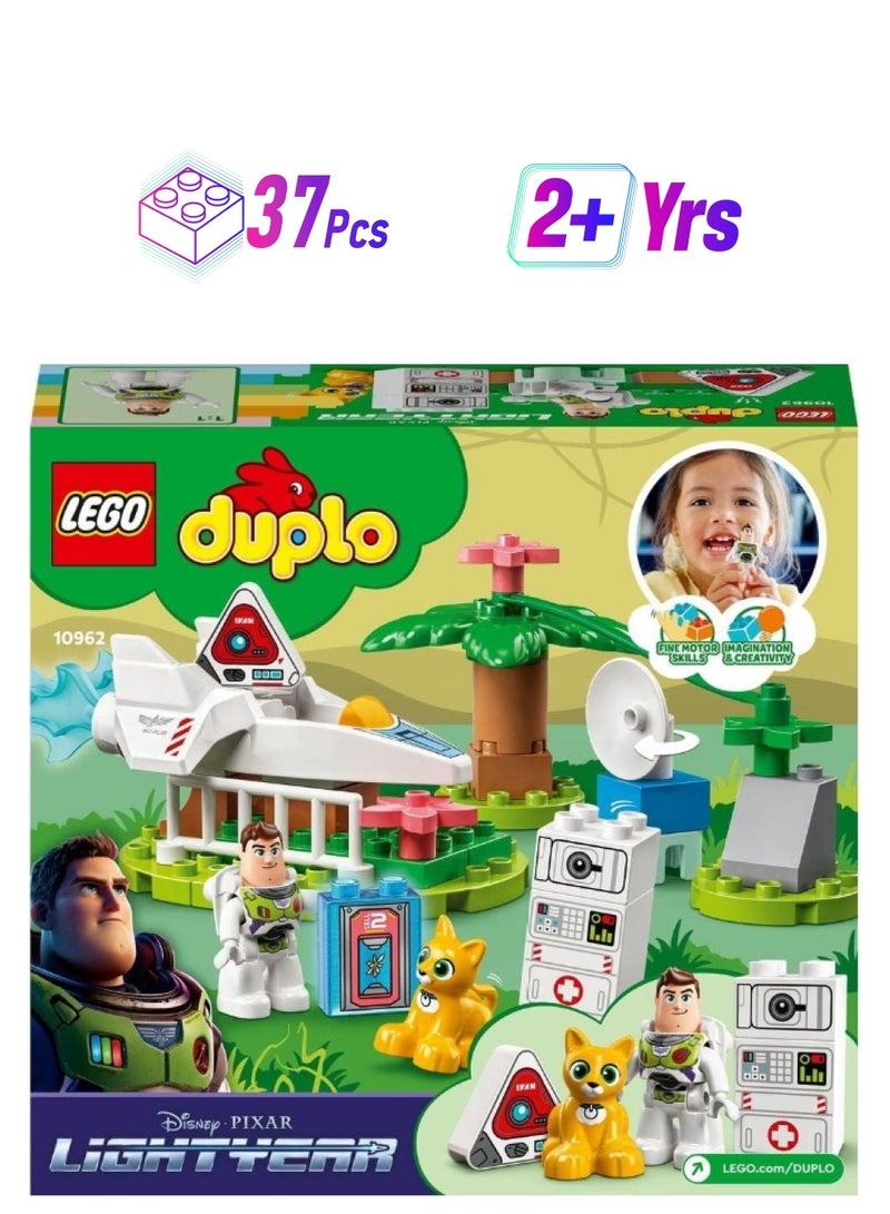 LEGO DUPLO | Disney Buzz Lightyear’s Planetary Mission 10962 Learning & Education Toys Set; Building Blocks Toy for Toddlers (37 Pieces) - Image 1