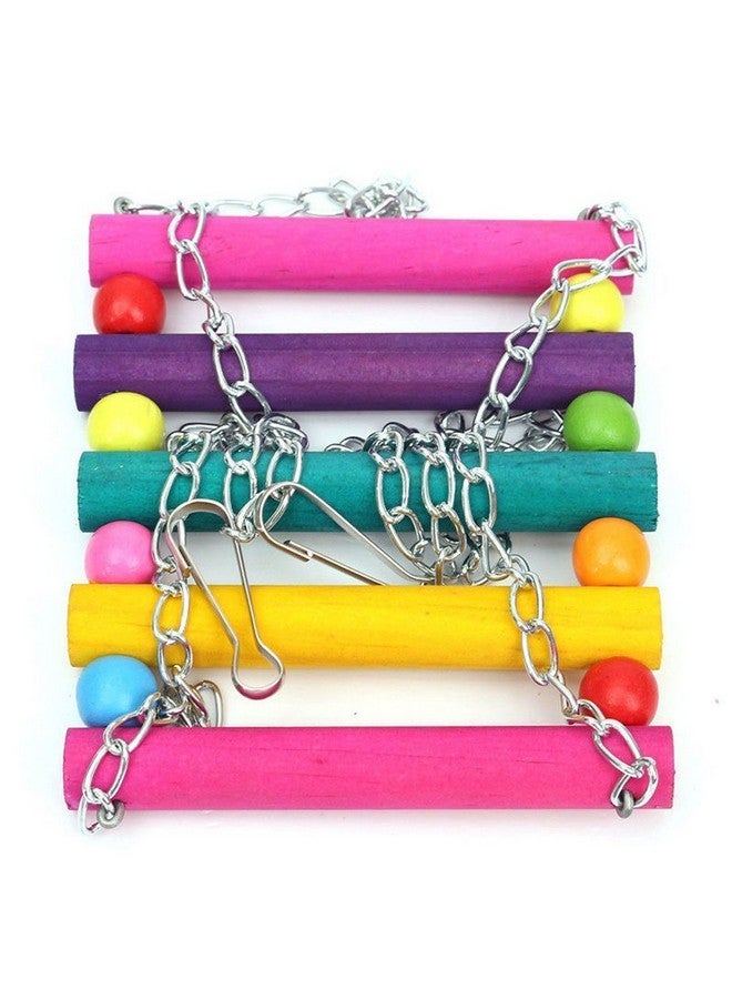 Vktech ® 5Pcs Pet Bird Parrot Parakeet Budgie Cockatiel Cage Hammock Swing Toy Hanging Toy (Style A) - Image 5