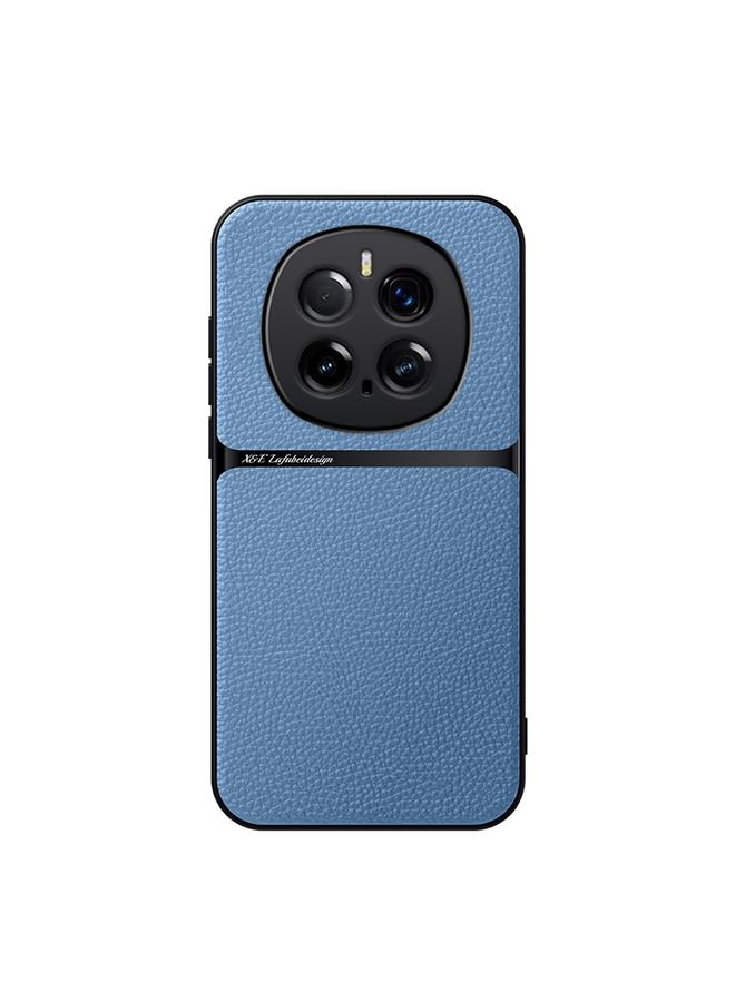 S-TOP Case For Honor Magic7 Pro Litchi Leather Magnetic Full Coverage Shockproof Phone Case - Image 1