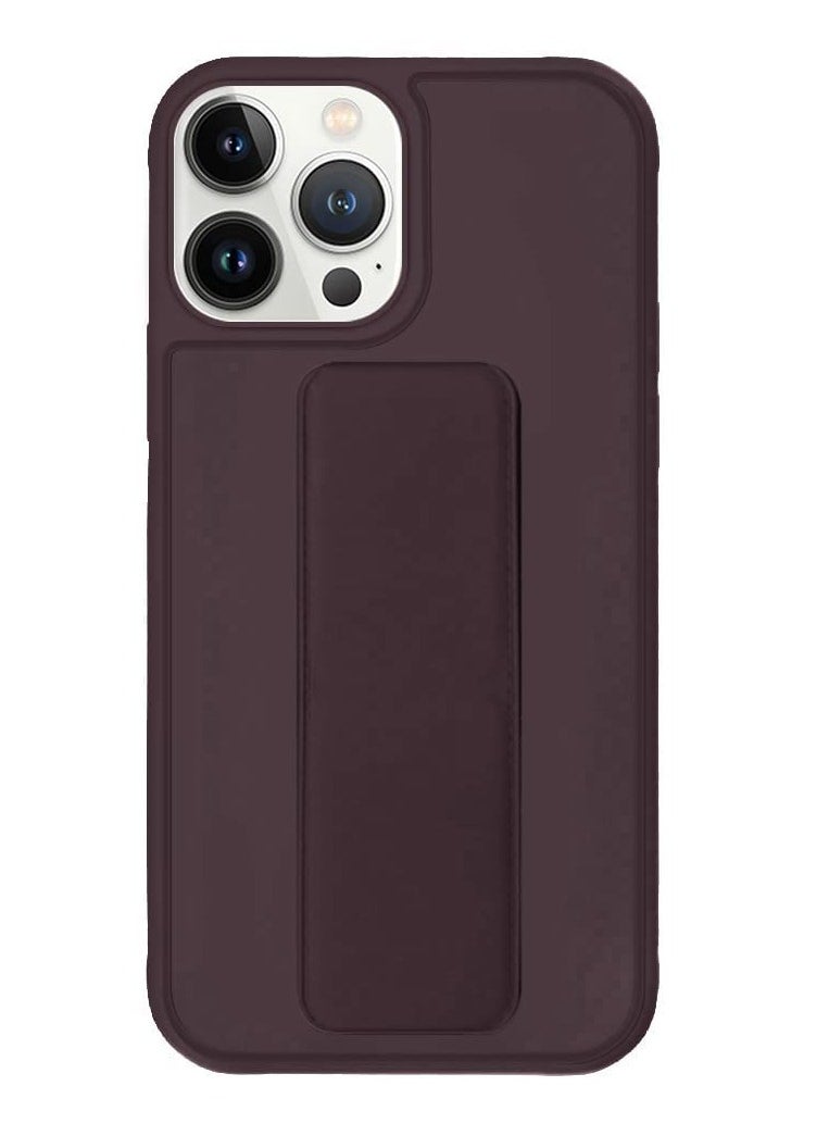 BORTONY IPhone 15 Pro Max Case Cover Finger Grip holder Phone Car Magnetic Multi-function Shockproof Compatible with Apple iPhone 15 Pro Max  - Image 1