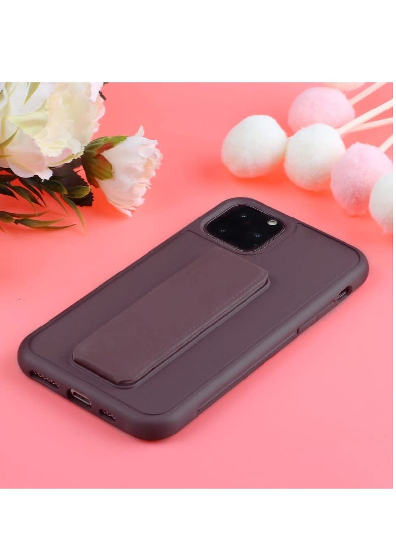 BORTONY IPhone 15 Pro Max Case Cover Finger Grip holder Phone Car Magnetic Multi-function Shockproof Compatible with Apple iPhone 15 Pro Max  - Image 3