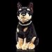 ZHONGXIN MADE Simulation Doberman Stuffed Animal Puppy Dog 12 inch Plush Toy Best Plush Toys for Girls Boys as Gift - Image 4