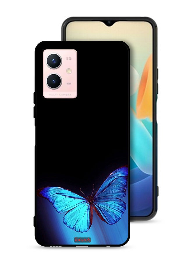 Tolwak Vivo Y33s 5G Protective Case Cover Butterfly Art - Image 1