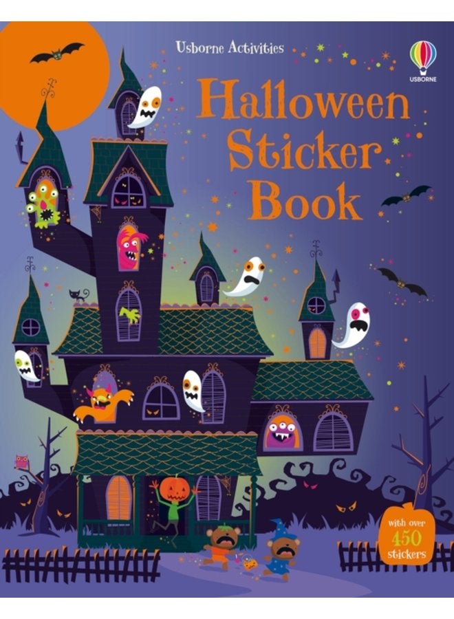 Halloween Sticker Book A Halloween Book for Kids - Paperback