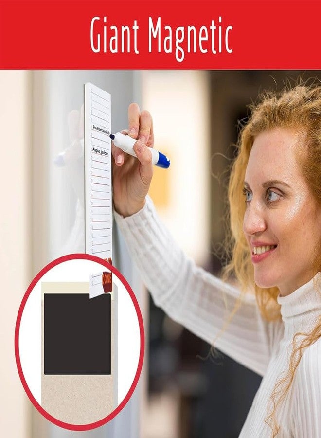 NUOVI Get It Done Magnetic Memo Pad | 60 Tear Off Sheet & Magnet Back | Ideal Memo Pad for Fridge, Locker & File Cabinet - Image 5