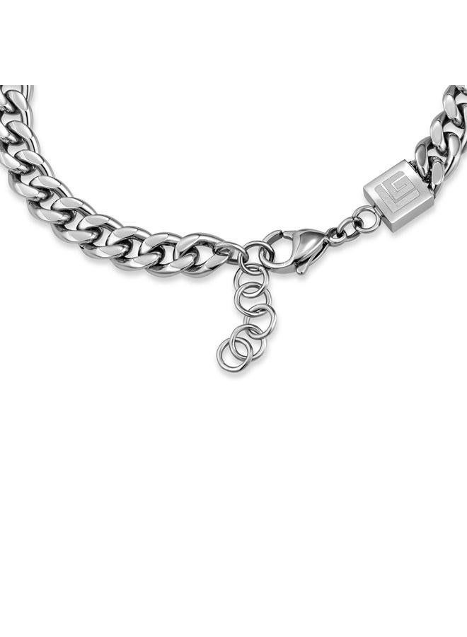 Guy Laroche Denis Stainless Steel Chain Bracelet for Men - Image 3