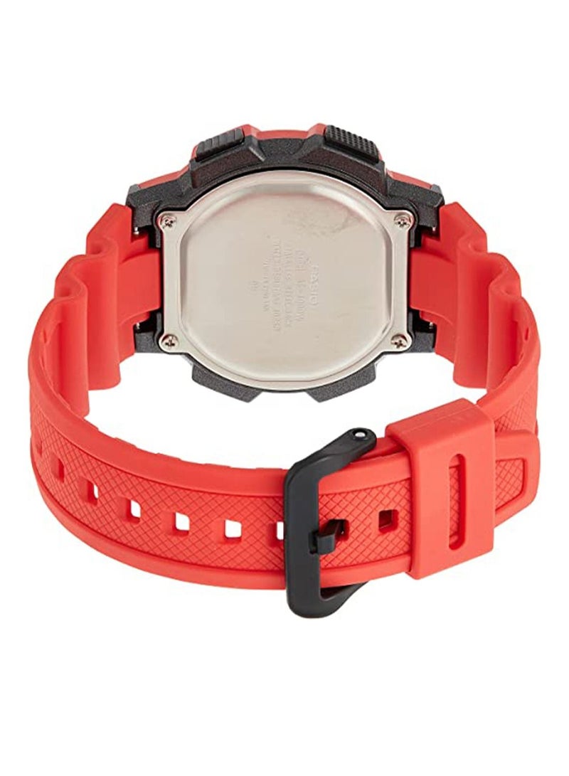 CASIO Men's Digital Watch AE-1000W-4AVDF Red - Image 2