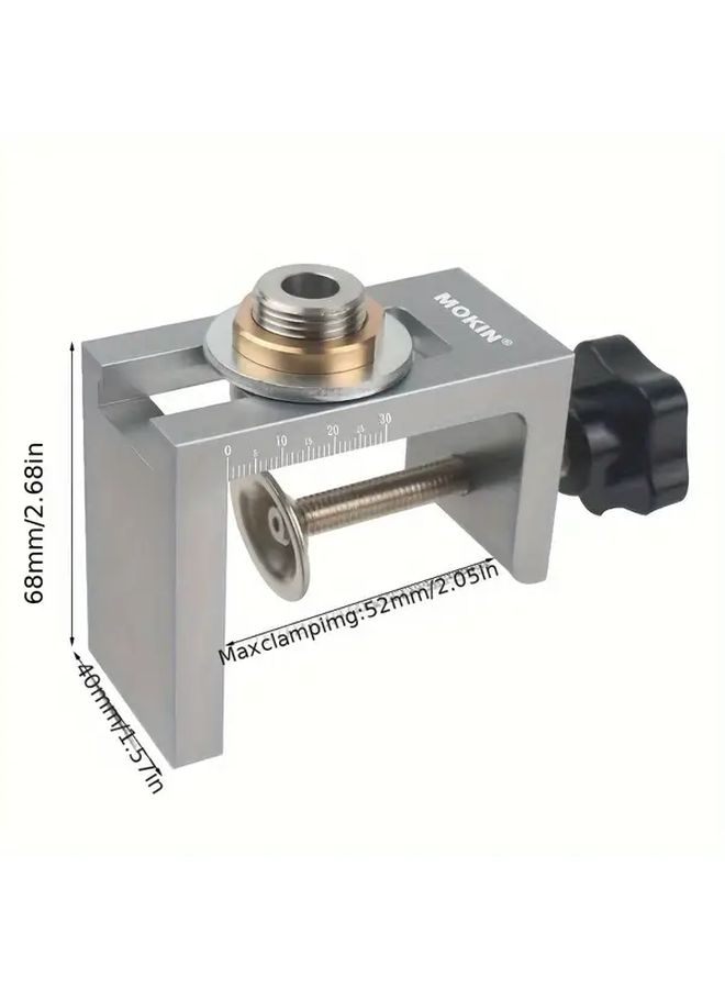 Type B Manual 10mm Woodworking Drill Guide Cabinet Door Spring Hole Punch Jig DIY Furniture Tool - Image 3