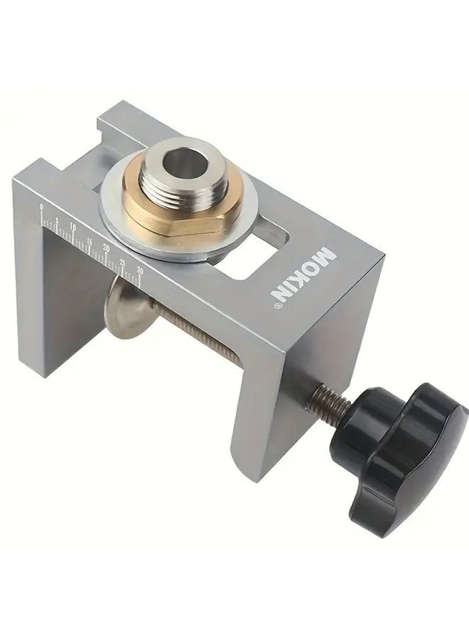 Type B Manual 10mm Woodworking Drill Guide Cabinet Door Spring Hole Punch Jig DIY Furniture Tool - Image 2