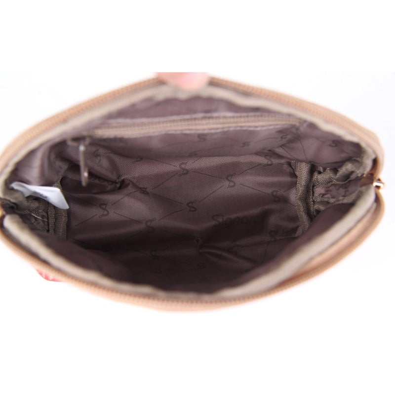 Signare Tapestry Cosmetic Bag Toiletry Makeup Bag For Women With Poppy Flower Design (Cosm-Pop) - Image 5