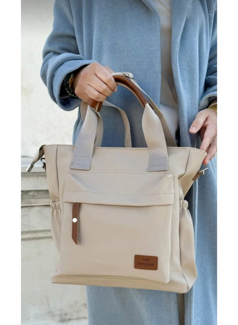 TOTE Bag waterproof , Women's Fashion Casual Versatile Multi-Pocket Rectangular Purse Suitable For Daily Use, Shopping, Commute, Shoulder Bag With Zipper Closure, Lightweight & Foldable Cloth Bag