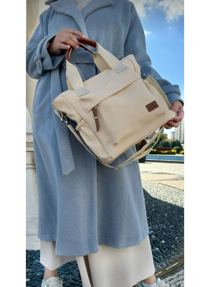 TOTE Bag waterproof , Women's Fashion Casual Versatile Multi-Pocket Rectangular Purse Suitable For Daily Use, Shopping, Commute, Shoulder Bag With Zipper Closure, Lightweight & Foldable Cloth Bag - Image 3