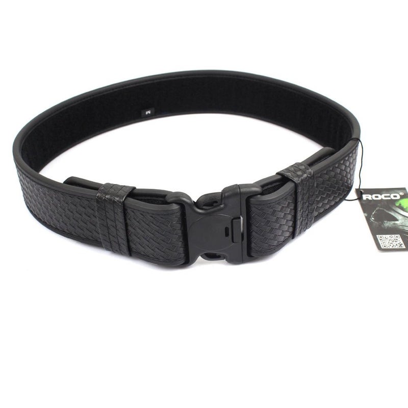 ROCOTACTICAL Basketweave Police Duty Belt, Web Duty Belt with Loop Liner - Image 3