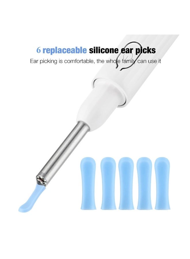 DubaiGallery Wireless Earwax Removal Kit with Camera & Light - Includes 6 Spoon Sets, USB Rechargeable Lithium Battery, Wi-Fi Function, Safe Home Ear Cleaning for iOS & Android Users, Ear Care Accessories | Multifunctional Tool | USB Rechargeable Device  - Image 3