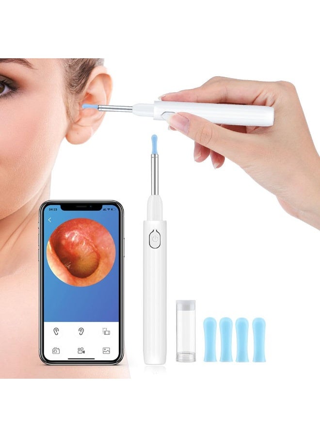 DubaiGallery Wireless Earwax Removal Kit with Camera & Light - Includes 6 Spoon Sets, USB Rechargeable Lithium Battery, Wi-Fi Function, Safe Home Ear Cleaning for iOS & Android Users, Ear Care Accessories | Multifunctional Tool | USB Rechargeable Device  - Image 1