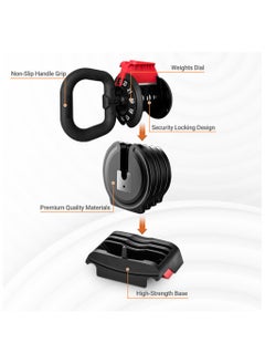 Generic Adjustable Kettlebell 2KG to 12KG All in One Design 12 in One Weights Training Kettlebell  - Image 4