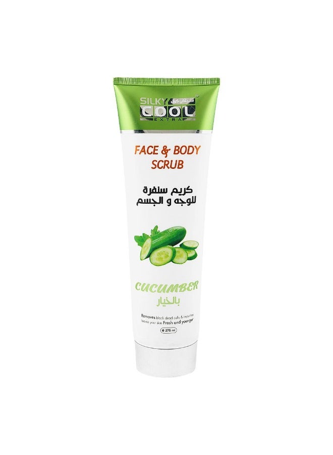 Extra Cucumber Face & Body Scrub, Glycerin, For Fresh & Younger Skin, 275ml