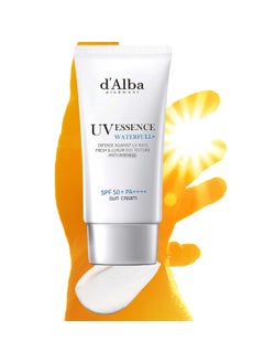 d'alba Piedmont dAlba Piedmont ORIGINAL UV Essence Sunscreen for Face SPF 50 Face Moisturizer Ultra Violet Protection White Truffle Sun Cream Hydrate Skin and Decrease Wrinkles 